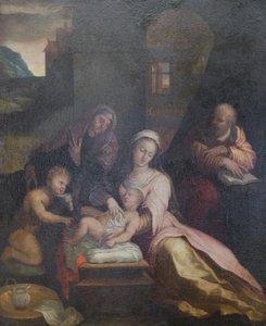 Heilige Familie mit St. Johannes und St. Elisabeth