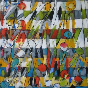 Moderne abstrakte Formen von Barbara Piatti
