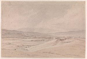 Deutsche Stadt am Rhein? von Barend Cornelis Koekkoek