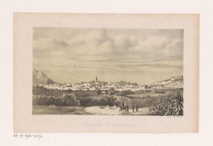 Ansicht von Tetuan in Marokko von Barend Leonardus Hendriks