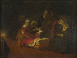 Die Namensgebung von Johannes dem Täufer, um 1655