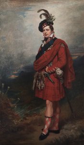 Augustus Frederick, Herzog von Sussex, in Highland-Kleidung, 1885