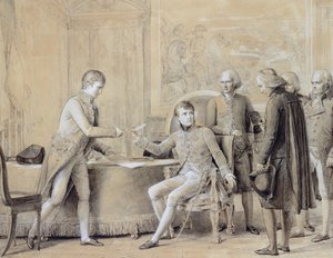Die Unterzeichnung des Konkordats zwischen Frankreich und dem Heiligen Stuhl, 15. Juli 1801 von Baron François Pascal Simon Gérard