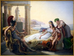 Aeneas erzählt Dido von den Unglücken Trojas von Baron Pierre Narcisse Guerin