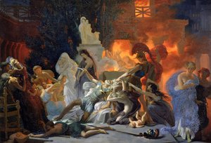 Der Tod des Priamos, ca. 1817
