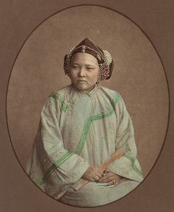 Mädchen aus Lanxchow, 1870er von Baron Raimund von Stillfried