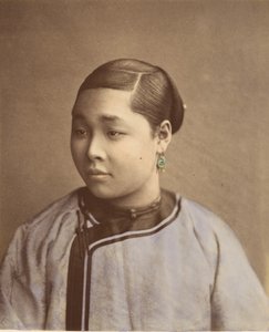 Mädchen aus Shanghai, 1870er von Baron Raimund von Stillfried