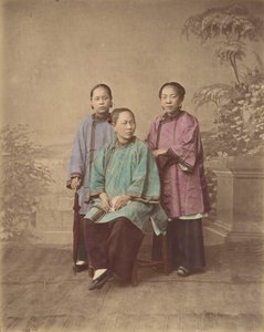 Mädchen aus Shanghai, 1870er Jahre