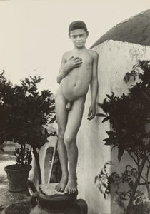 Stehender Akt von Baron Wilhelm von Gloeden