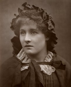 Britische Schauspielerin Mary Rorke in The Harbour Lights, 1886
