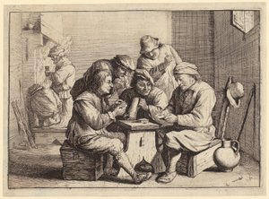 Jungfrau Maria mit Kind in der Fensternische sitzend [Maria lactans] von Barthel Beham