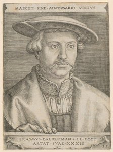 Porträt von Doktor Erasmus Baldermann von Barthel Beham