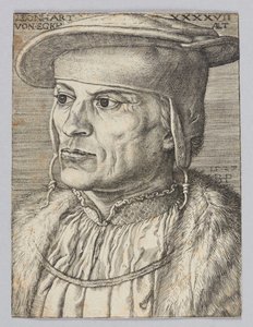Porträt von Leonarda Van Eckh von Barthel Beham
