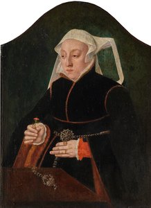 Weibliches Porträt von Bartholomäus Bruyn