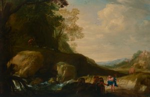 Landschaft mit Merkur, Argos und Io