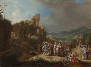 Die Predigt Johannes des Täufers