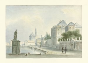 Italienische Stadtansicht