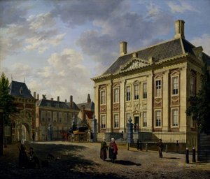 Das Mauritshuis in Den Haag von Bartholomeus Johannes van Hove