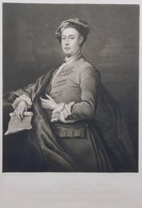 Porträt von George Frederick Handel (1685-1759) graviert von Charles Turner (1773-1857) 1821 von Bartholomew Dandrige