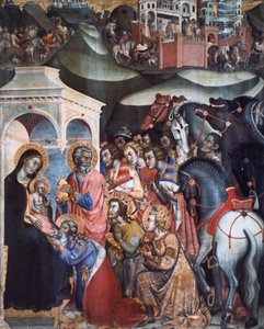 Anbetung der Könige, 1380er Jahre von Bartolo di Fredi
