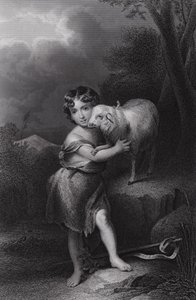 Der kleine Johannes der Täufer von Bartolomé Esteban Murillo