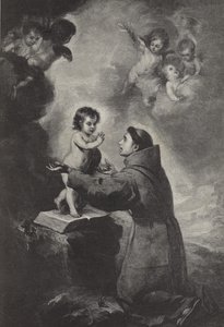 Die Vision des Heiligen Antonius von Padua von Bartolomé Esteban Murillo