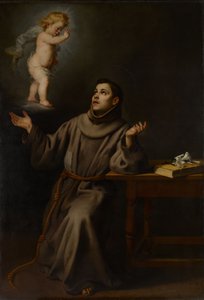 Die Vision des heiligen Antonius von Padua, 1652