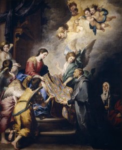 Die Erscheinung der Jungfrau vor dem heiligen Ildephonsus, ca. 1655