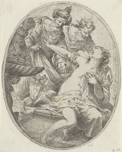 Susanna und die Ältesten von Bartolomeo Biscaino