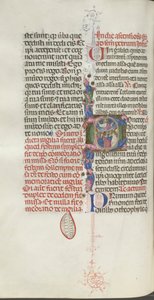 Missale: Fol. 208v: Christi Himmelfahrt