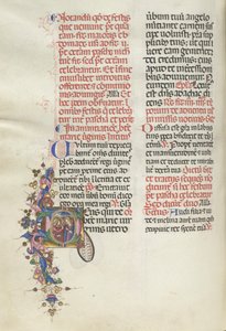 Missale: Fol. 275v: Verkündigung, 1469