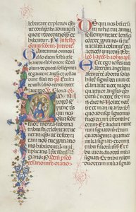 Missale: Fol. 322v: Die Jungfrau unter den Aposteln und Heiligen, 1469 von Bartolomeo Caporali