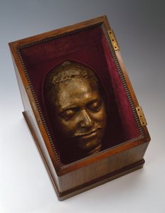 Totenmaske von Peter I., 1725 von Bartolomeo Carlo Rastrelli