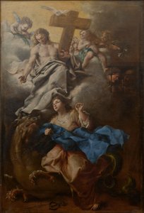 Vision der Heiligen Margareta