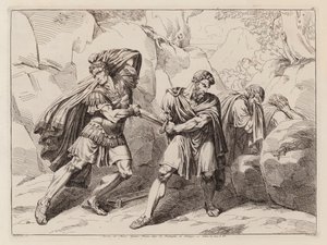 Tod des Brutus nach der Schlacht von Philippi, 42 v. Chr.