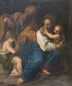 Heilige Familie und Johannes der Täufer