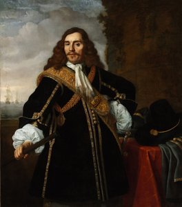 Porträt des Kapitäns Gideon de Wildt (1624-1665) - Bartholomeus van der Helst, Öl auf Leinwand