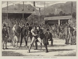 Westmoreland-Sportarten, Schweres Ringen, Grasmere von Basil Bradley