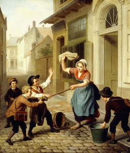 Die Scherzbolde, 1866 von Basile de Loose