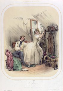 Illustration für das Lied Le Grenier von Pierre Jean de Beranger (1780-1857)