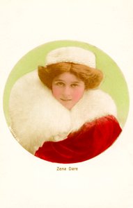 Zena Dare, englische Schauspielerin, frühes 20. Jahrhundert