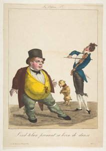 Lord-tolan nimmt seine Tanzstunde, La Passions, Nr. 7, 19. Jahrhundert