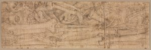 Armknochen, frühe 1540er von Battista Franco