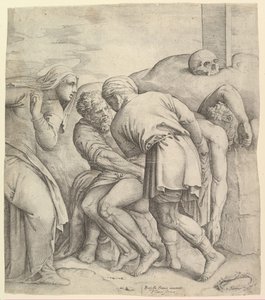 Die Grablegung von Battista Franco Veneziano