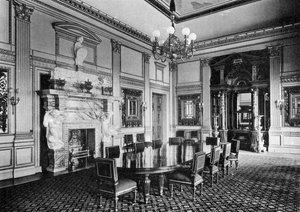 Das Esszimmer, Dorchester House, 1908