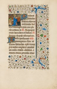 Der heilige Barnabas liest aus einem Buch