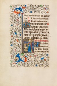 Johannes der Evangelist mit dem vergifteten Kelch von Bedford Master