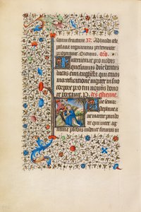 Die Steinigung des Heiligen Stephanus von Bedford Master