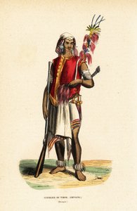 Atoni-Krieger von Kupang, Westtimor, Indonesien