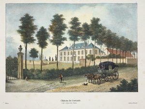 Schloss Corioule, ca. 1895 von Belgian School